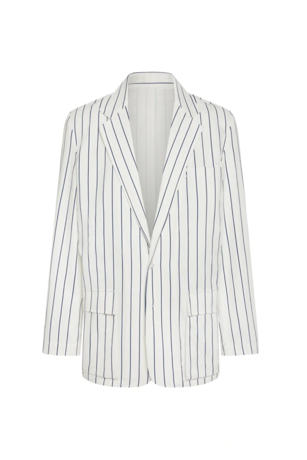 Bahamas with navy pinstripe